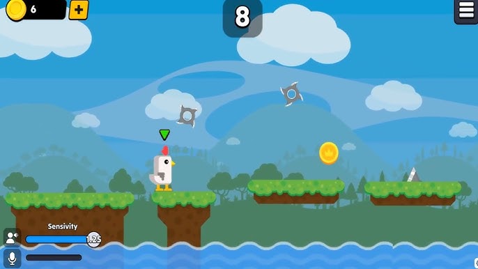 Chicken Scream Race gameplay screenshot 1