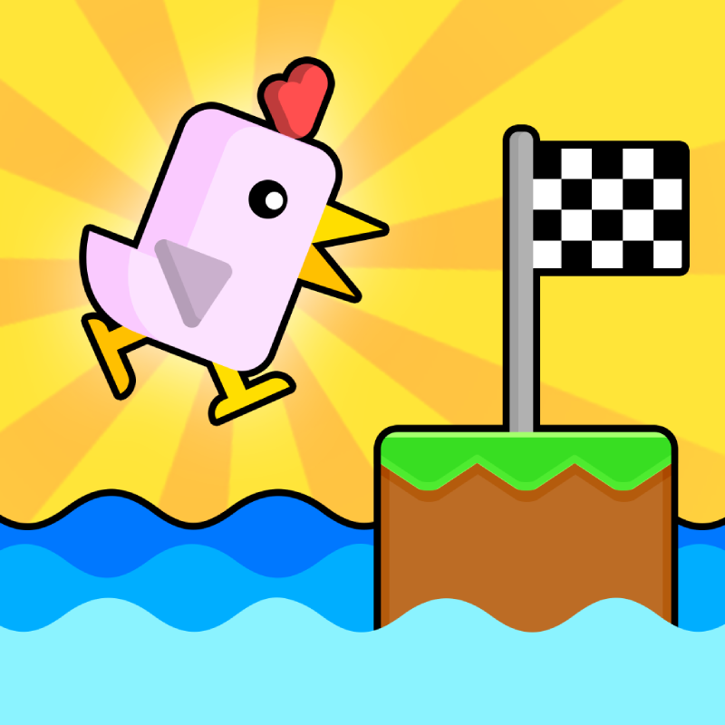 Chicken Scream Race gameplay screenshot 2