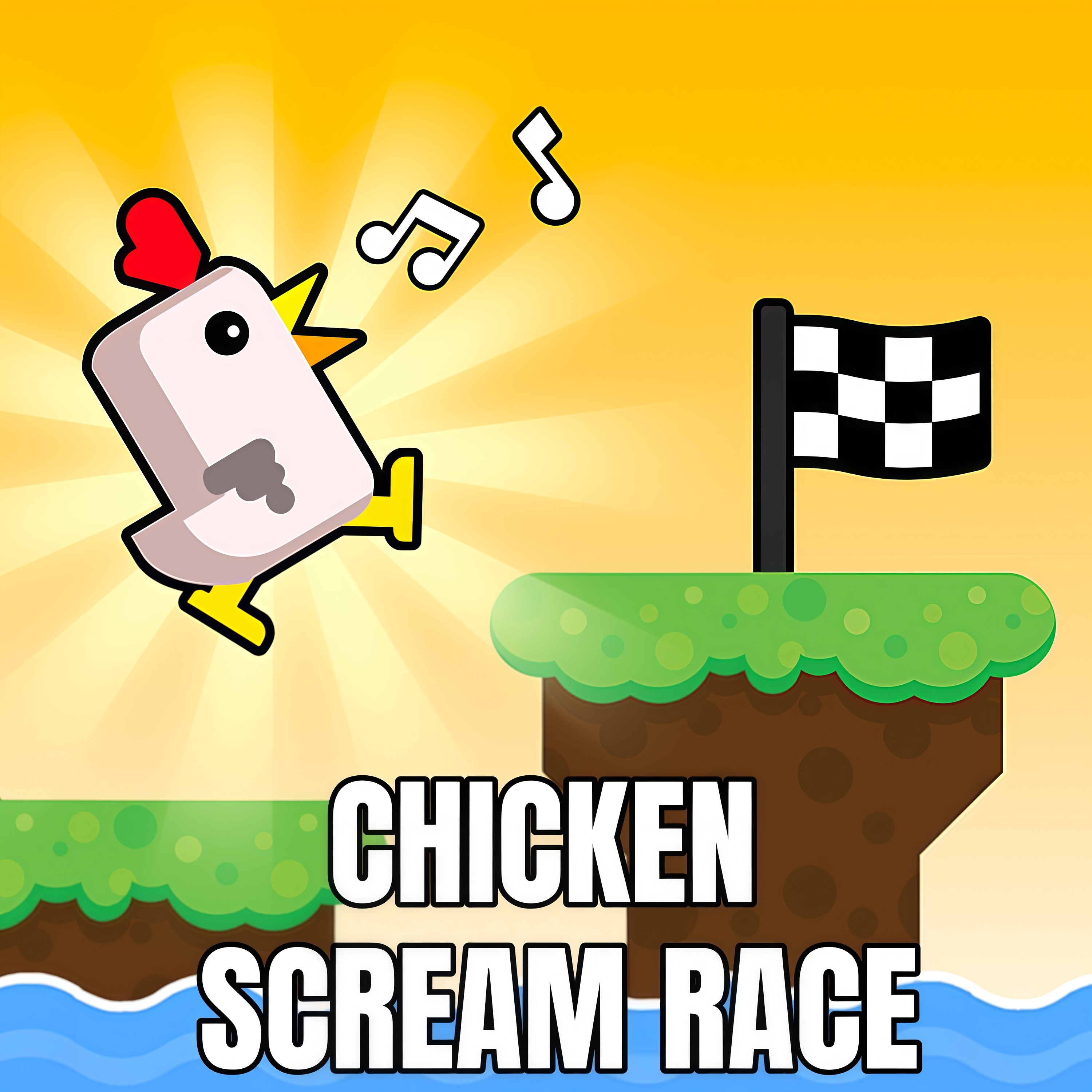 Play Chicken Scream Race logo